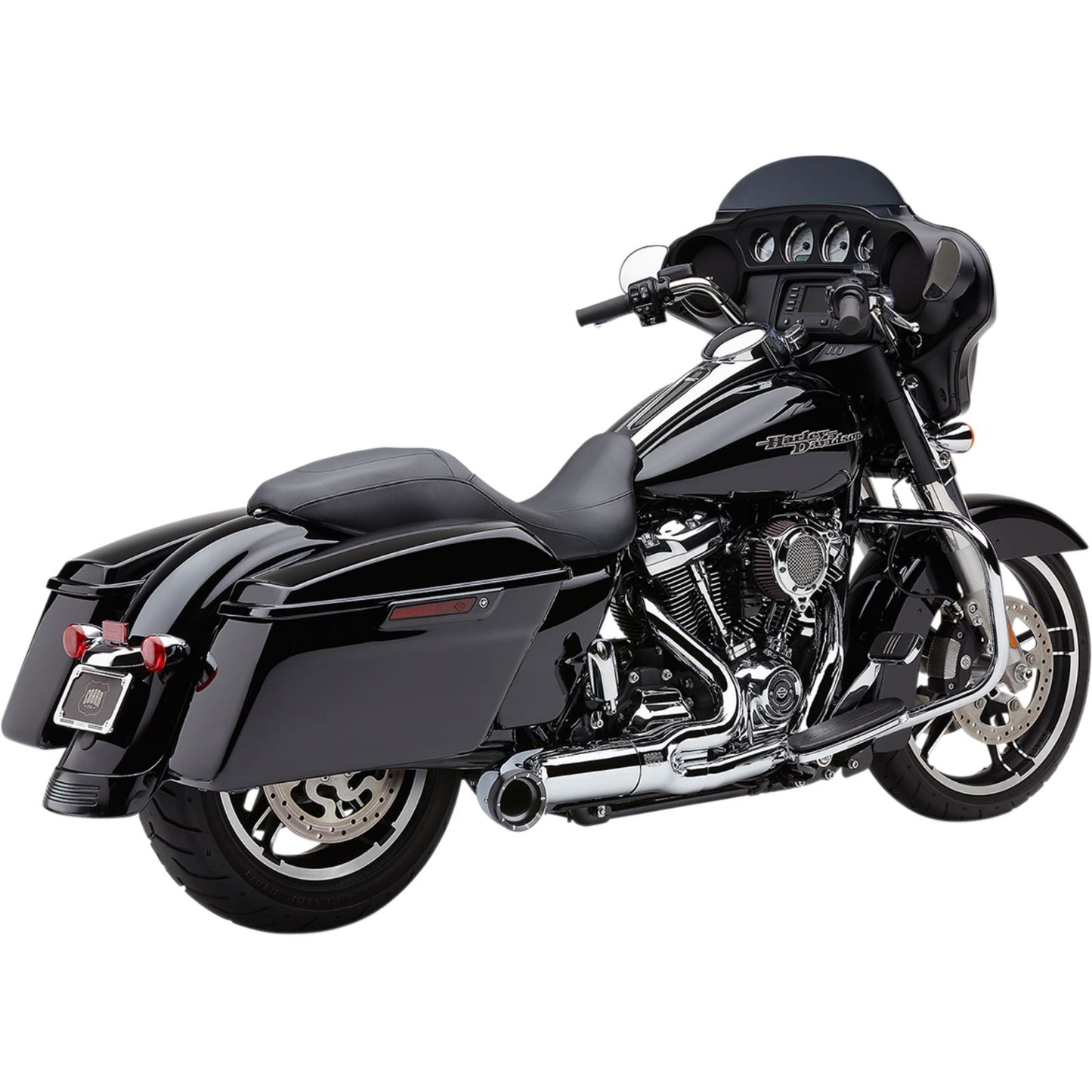 Cobra Turn Out 2-into-1 Exhaust System - Chrome [MPN: 6271-1]_1146450