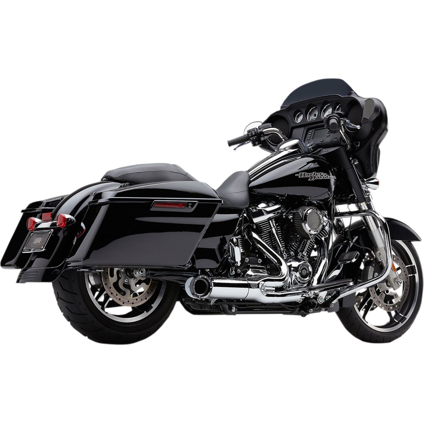 Cobra Turn Out 2-into-1 Exhaust System - Chrome [MPN: 6271-1]_1146449