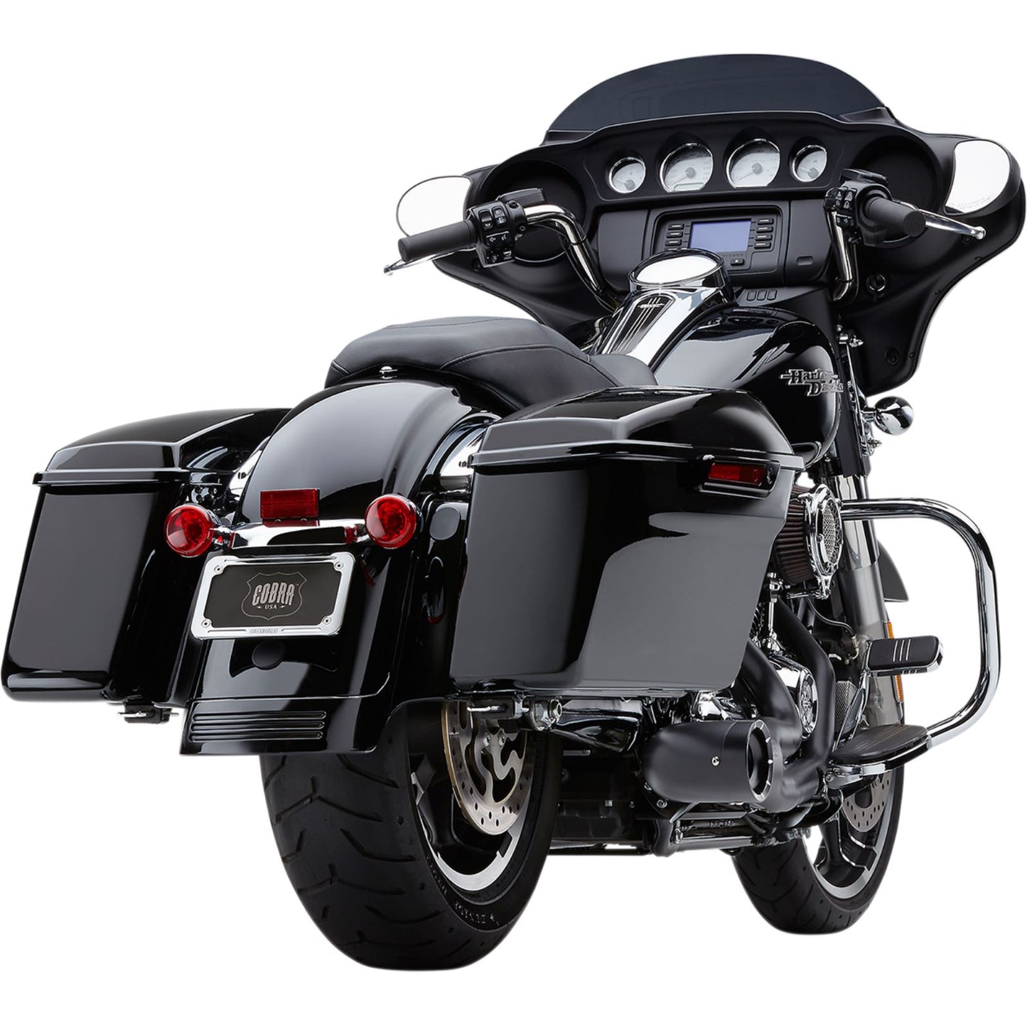Cobra Turn Out 2-into-1 Exhaust System - Black [MPN: 6271B-1]_1138880