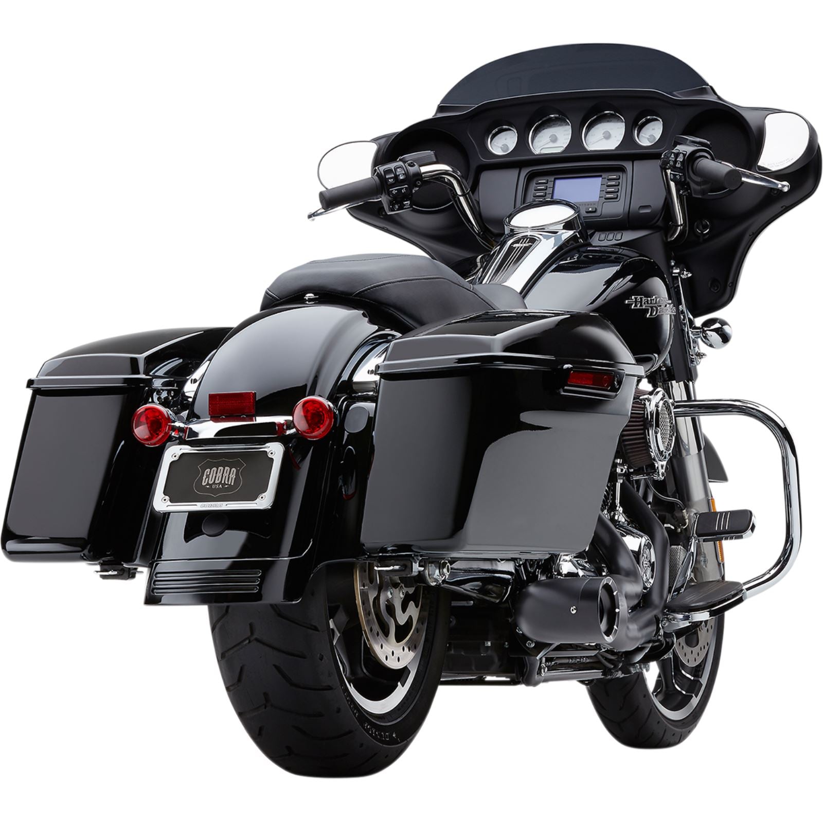 Cobra Turn Out 2-into-1 Exhaust System - Black [MPN: 6271B-1]_1138880