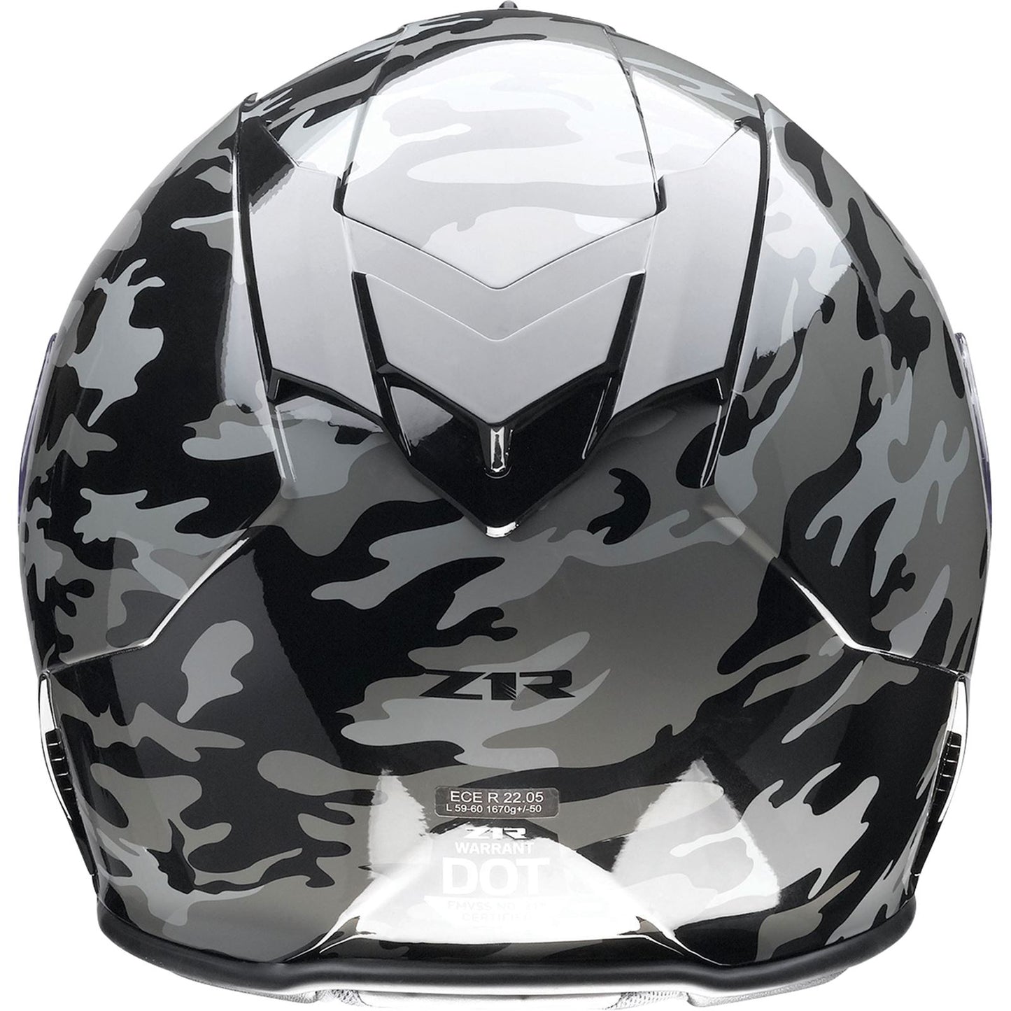 Z1R Warrant Helmet - Camo - Black/Gray _1073251