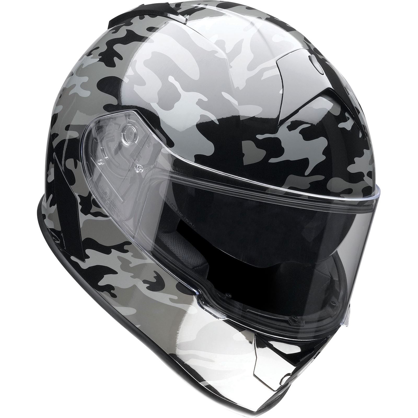 Z1R Warrant Helmet - Camo - Black/Gray _1073248