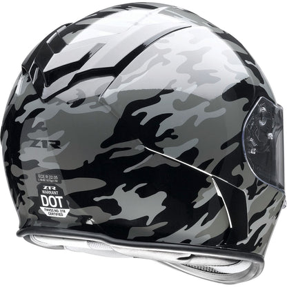 Z1R Warrant Helmet - Camo - Black/Gray _1073247