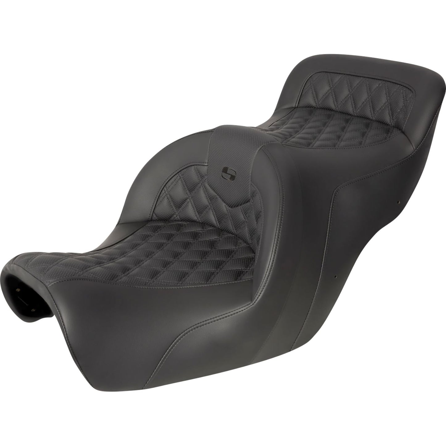 Saddlemen Roadsofa™ Seat - Full Lattice Stitch without Backrest - Black - GL H88-07-182_1147541