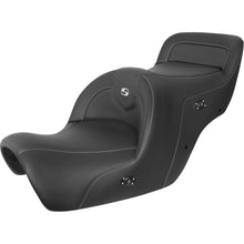 Saddlemen Heated Roadsofa™ Seat - Carbon Fiber without Backrest - Black H88-07-185HCT_1147544