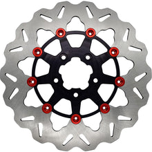 Galfer Rotor 11.5" Floating Wave Front Black/Red Buttons DF680CW-B-R_1479801