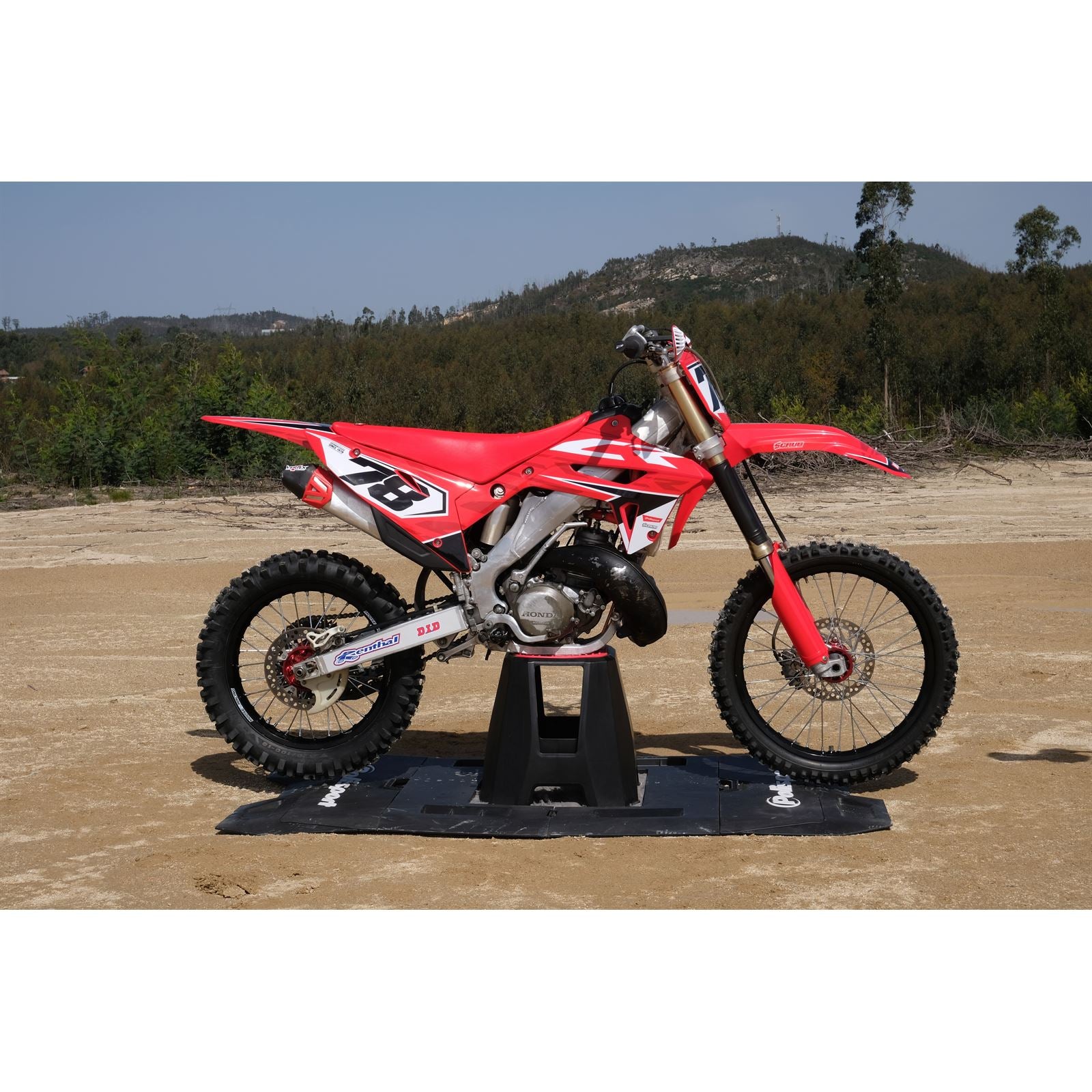 Polisport Restyle Kit for CR`22 Honda, Red 91309_1095670