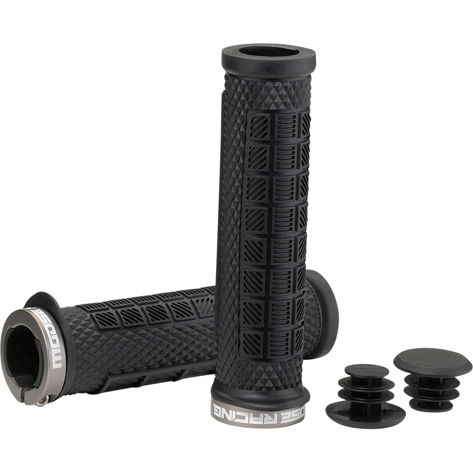 Moose Offroad MTB Lock-on Grips - 129 Black - 16" Ebike PRO-K524EP1-OD_888526