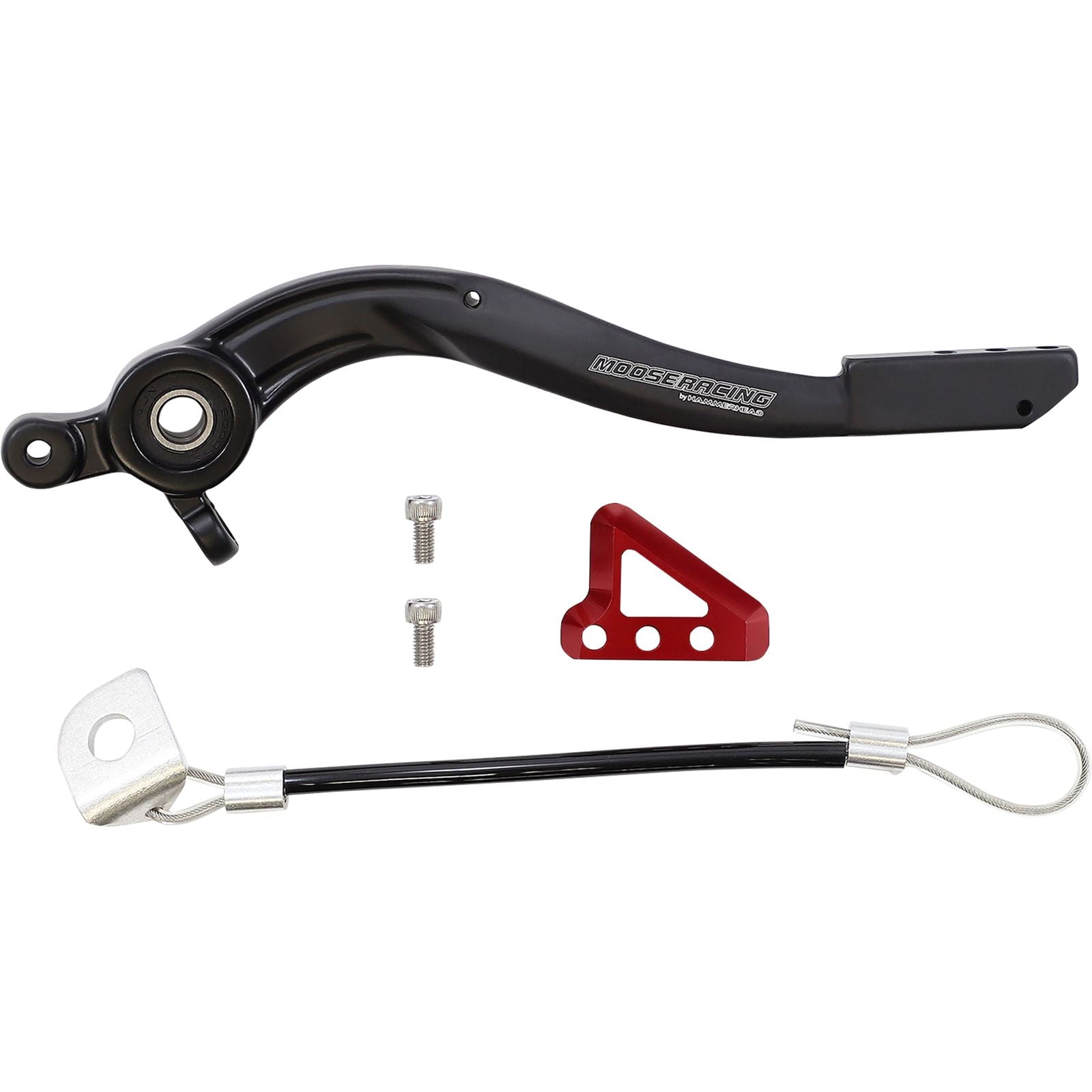 Moose Offroad Brake Pedal - Red - Gas Gas 82-0665-21-10_1105866