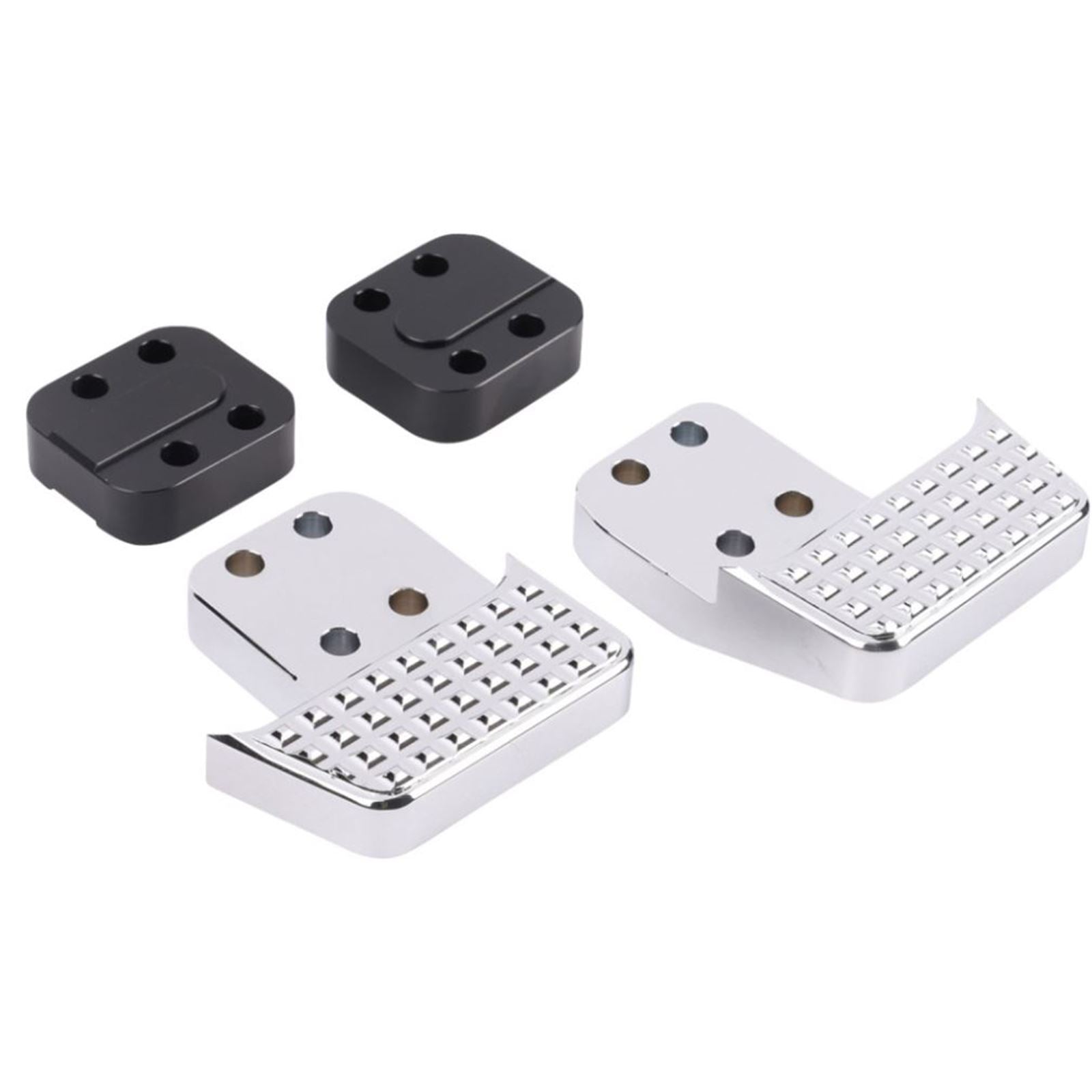 Thrashin Supply Company Apex Floorboards - Tail Extension With Lift Kit - Chrome [MPN: TSC-2212-3]_900230