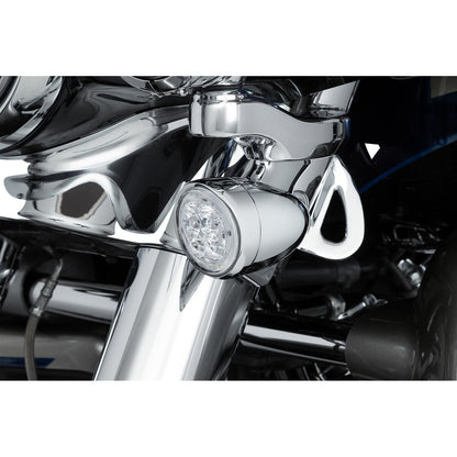 Ciro Turn Signal Insert - Front - Chrome/Clear [MPN: 45403]_1097436