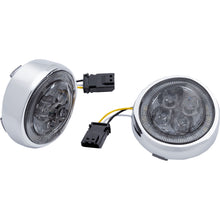 Ciro Turn Signal Insert - Front - Chrome/Smoke [MPN: 45603]_1097434