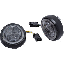 Ciro Turn Signal Insert - Front - Black/Smoke [MPN: 45623]_1097433