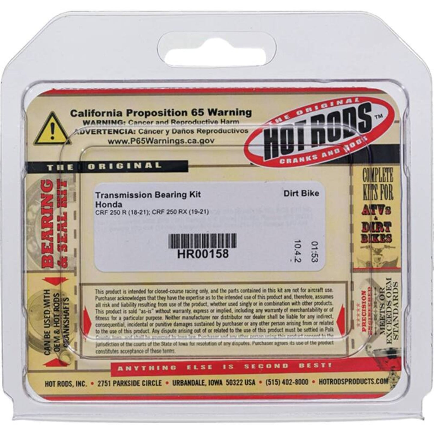 Hot Rods Offroad Transmission Bearing Kits HR00158_1649507