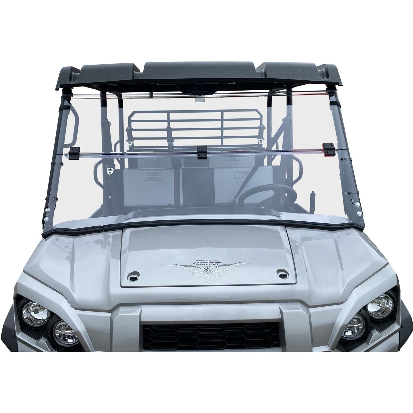 Open Trail Folding Windshield for Kawasaki KAF Mule V000276-12200T_1073444