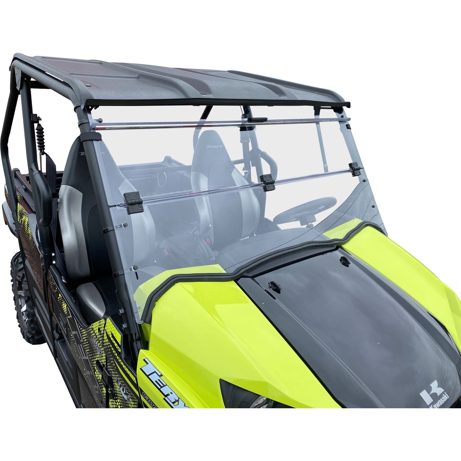 Open Trail Folding Windshield for Kawasaki KRF/KRT Teryx V000277-12200T_1073492