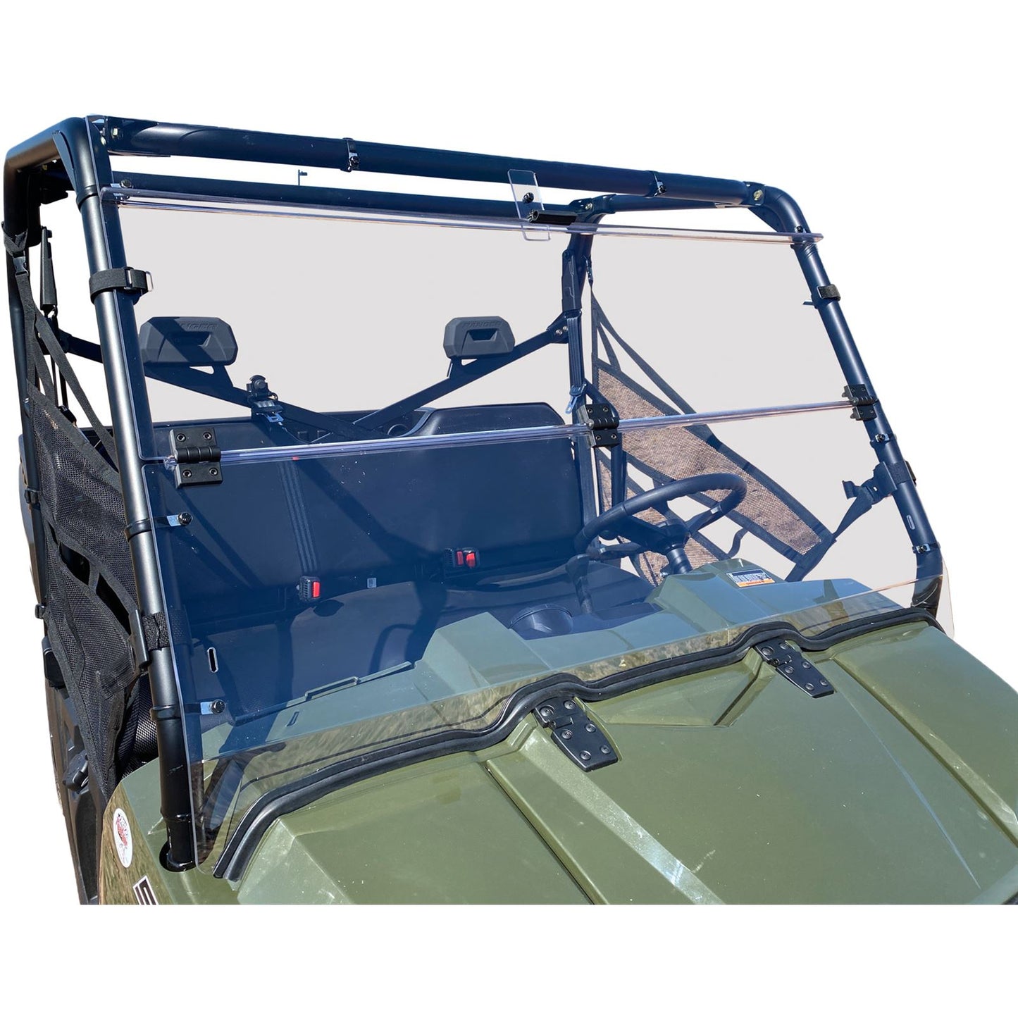 Open Trail Folding Windshield for Polaris V000267-12200T_1073642