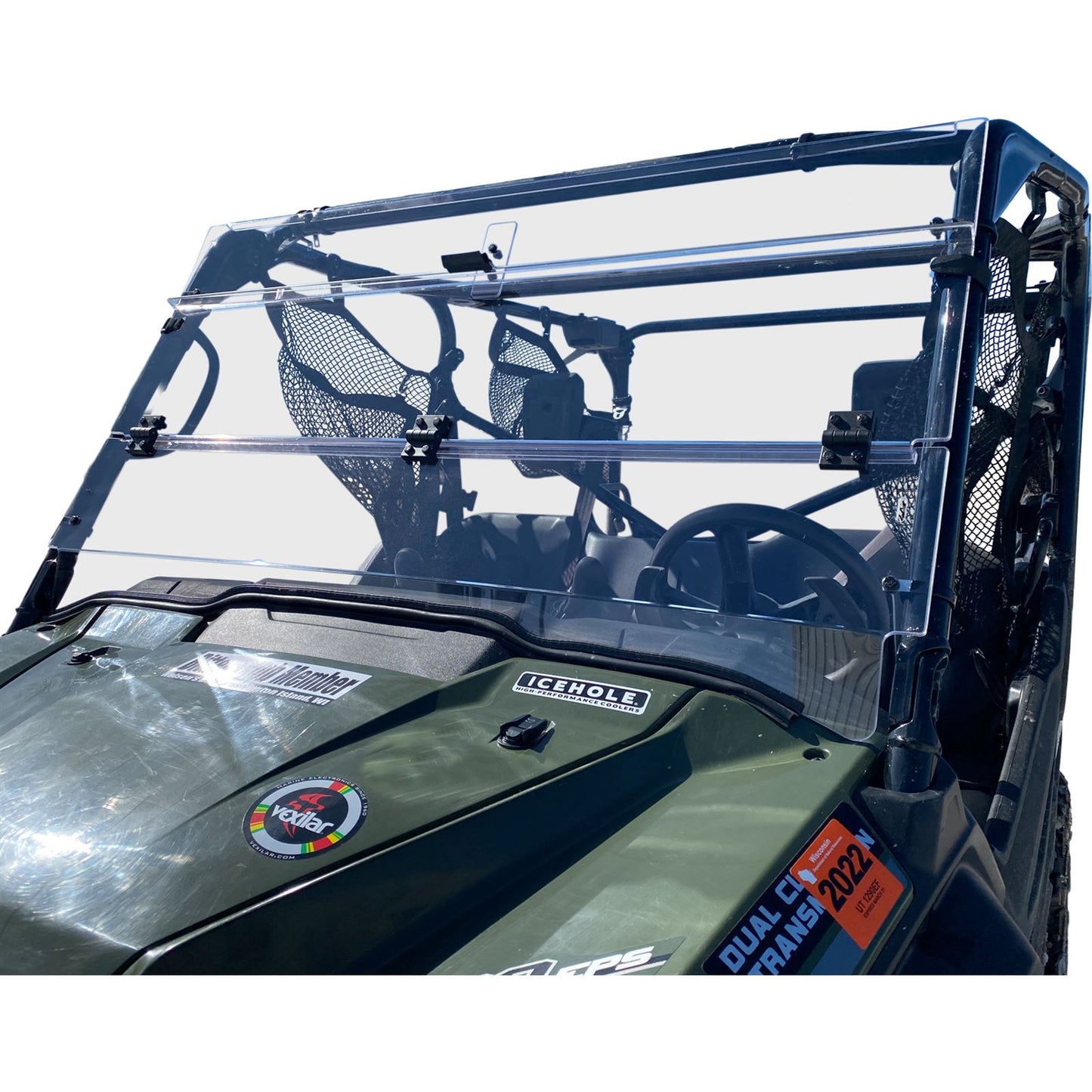 Open Trail Folding Windshield for Honda SXS V000258-12200T_1073572