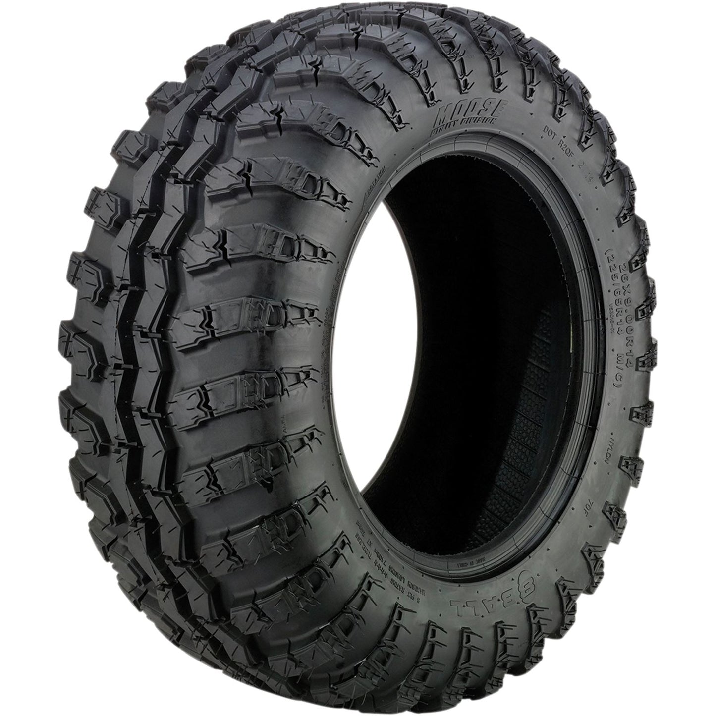 Moose Offroad Tire - 8-Ball - Front - 26x9R14 - 8 Ply WVS3016269R148_889441