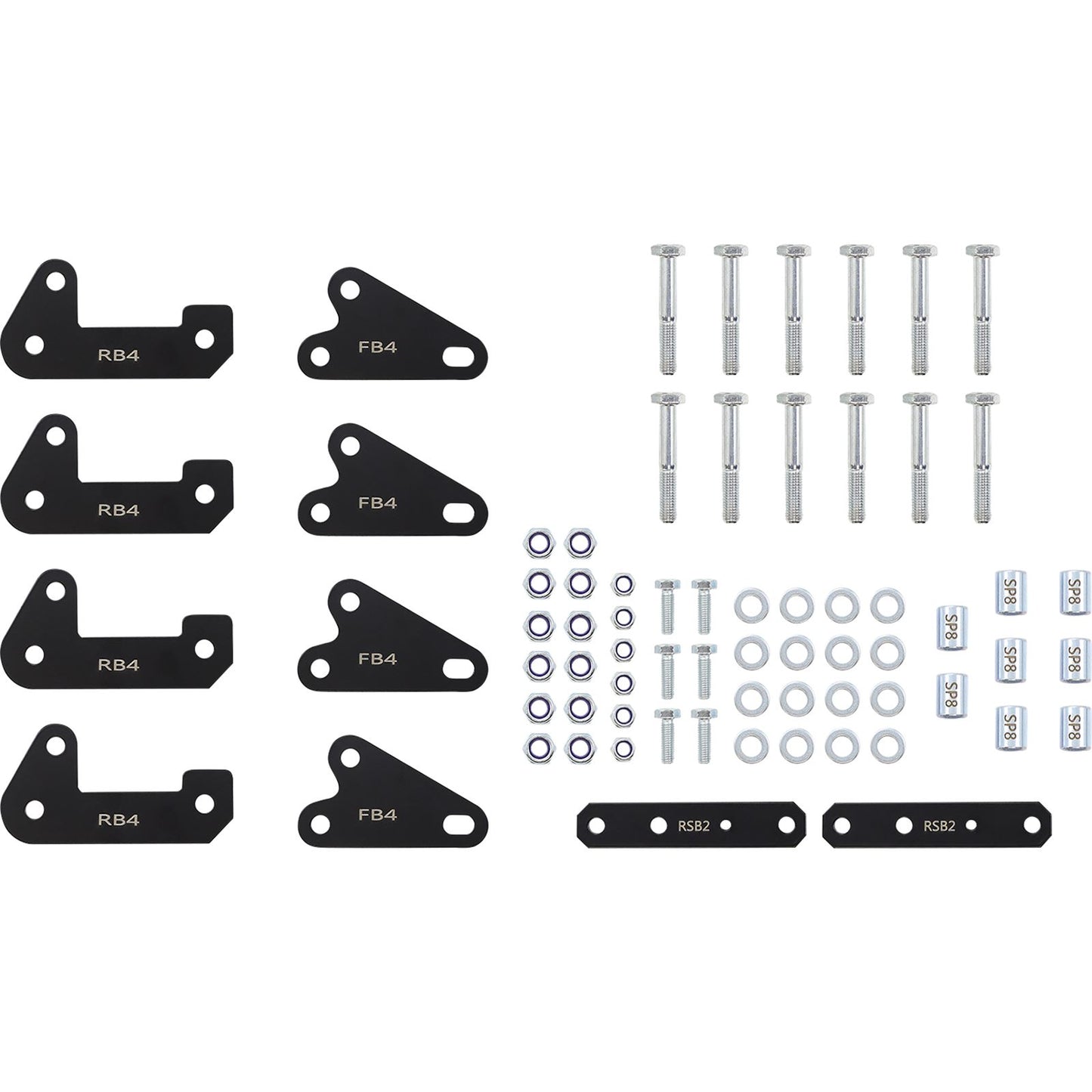Demon Powersports Lift Kit for Polaris Ranger Crew/XP [MPN: PABL-6006HD]_1105411