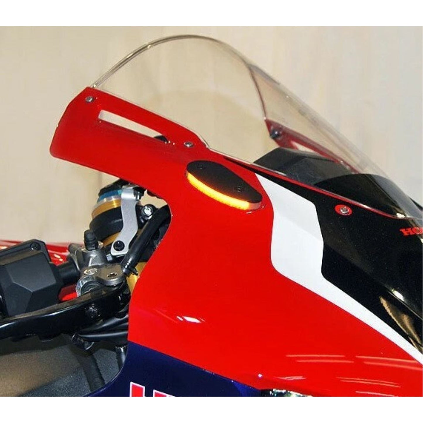 New Rage Cycle Mirror Turn Signals - Black for 21+ Honda CBR1000RR-R [MPN: CBRRR-FB]_1300889