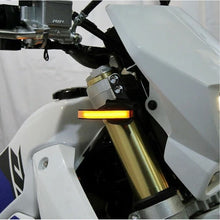 New Rage Cycle Front Turn Signals - Black for 10+ Suzuki DRZ400 [MPN: DRZ-400-FB]_1300887