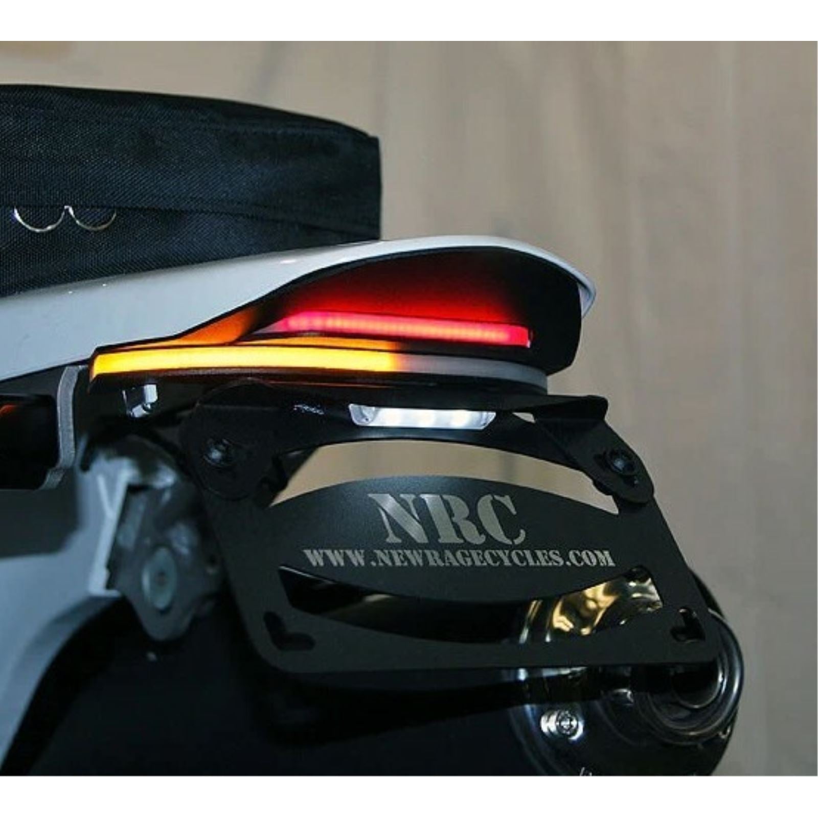 New Rage Cycle Fender Eliminator Kit - Black for 10+ Suzuki DRZ400 [MPN: DRZ-400-FE]_1300886