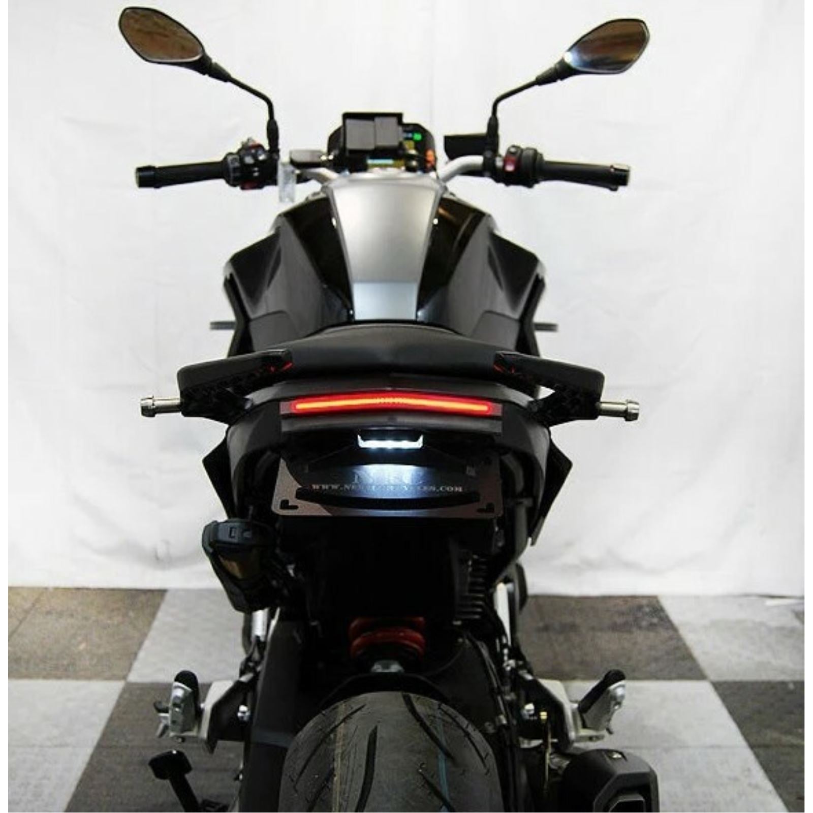 New Rage Cycle Fender Eliminator Kit - Black for 20+ BMW F900R / F900XR [MPN: F900R-FE]_1300898