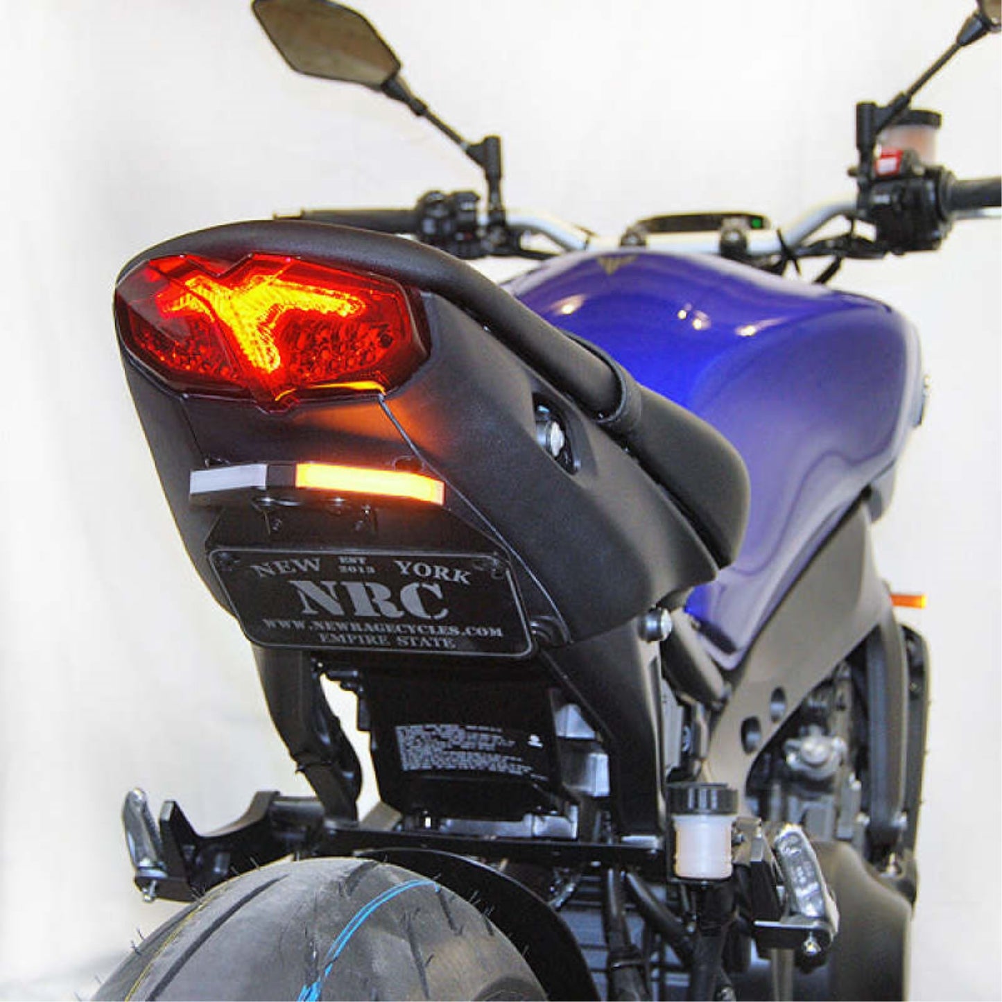 New Rage Cycle Fender Eliminator Kit - Black for 21+ Yamaha MT-09 [MPN: MT09-FE-21-S]_1462125