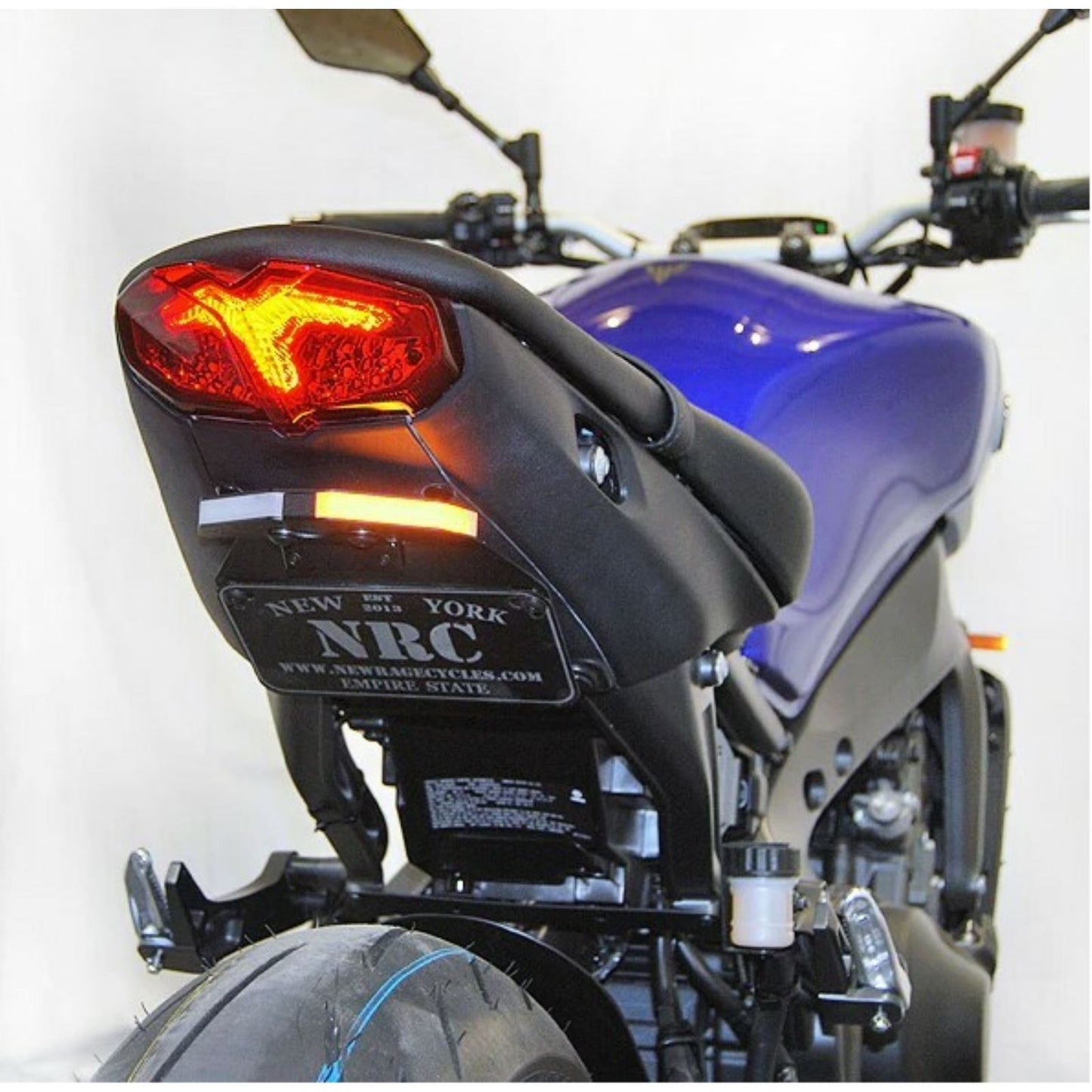 New Rage Cycle Fender Eliminator Kit Tucked - Black for 21+ Yamaha MT-09 [MPN: MT09-FE-21-T]_1300881