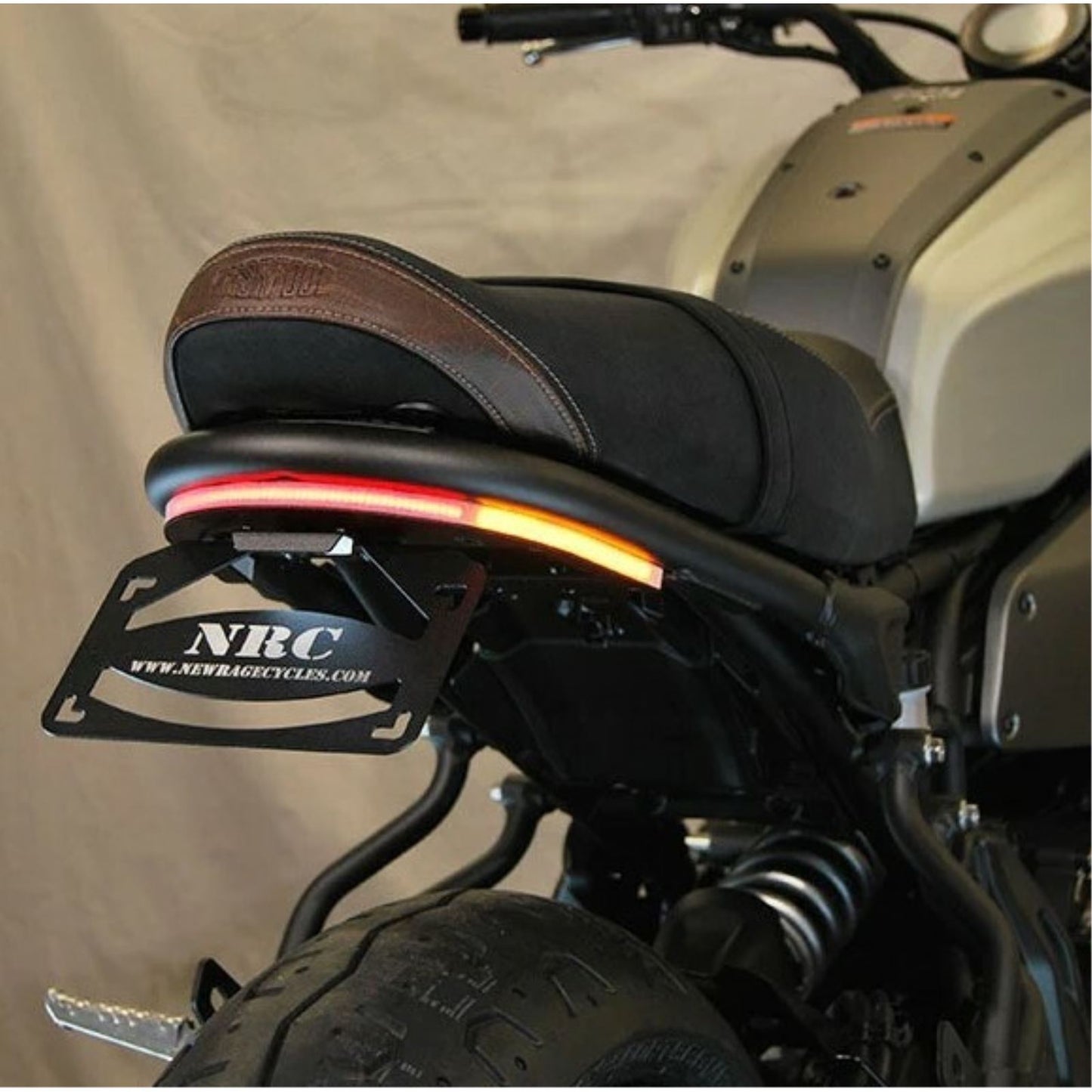 New Rage Cycle Fender Eliminator Kit - Black for 22+ Yamaha XSR 700 [MPN: XSR700-FE-S-22]_1300874