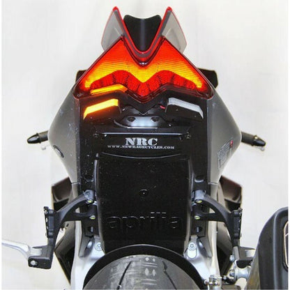 New Rage Cycle Fender Eliminator Kit - Black for 21+ Aprilia RSV4 [MPN: RSV4-FE-21]_1300883