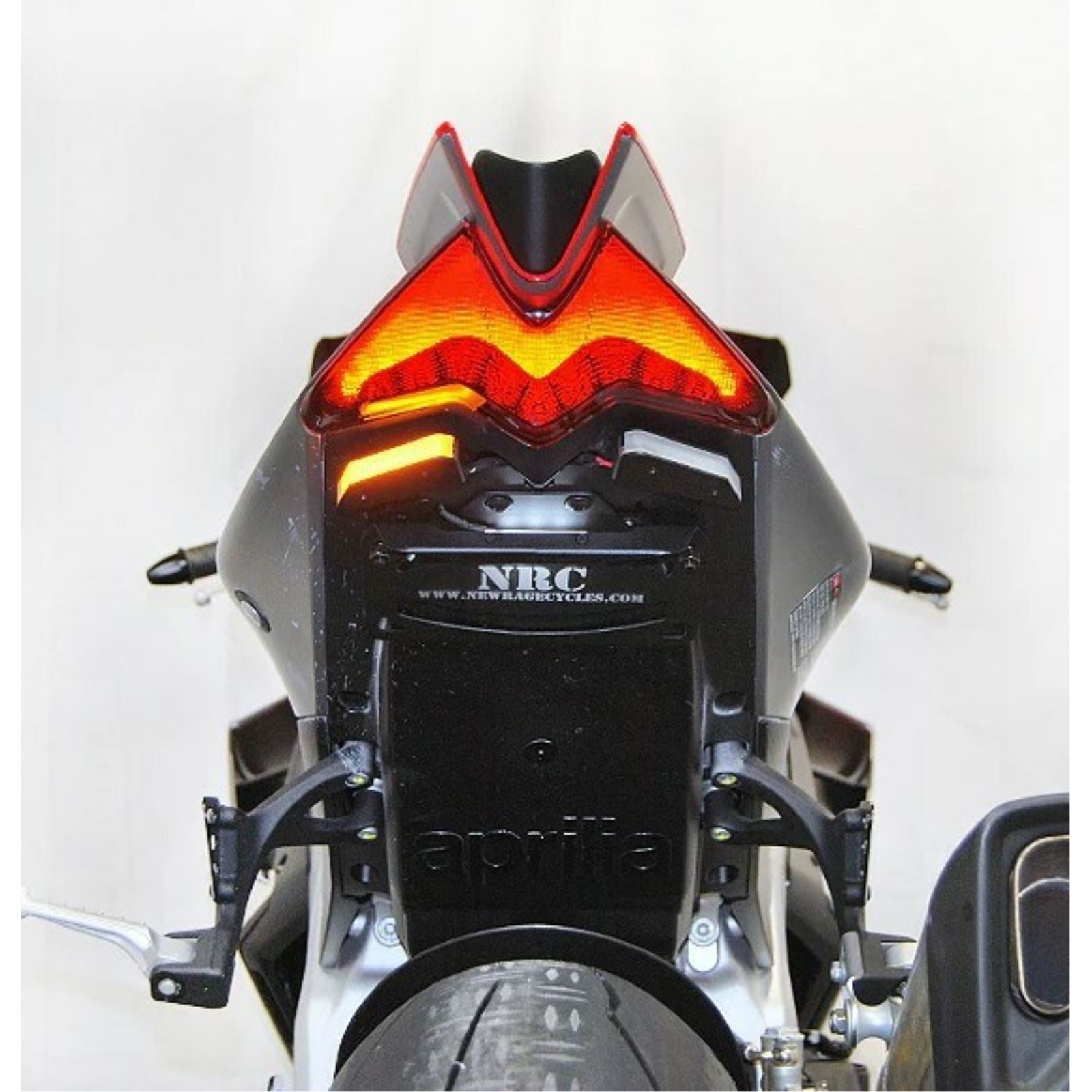 New Rage Cycle Fender Eliminator Kit - Black for 21+ Aprilia Tuono [MPN: TUONO-FE-21]_1300900