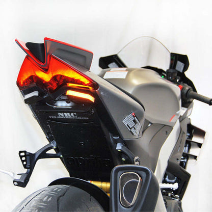 New Rage Cycle Fender Eliminator Kit - Black for 21+ Aprilia Tuono [MPN: TUONO-FE-21]_1462193