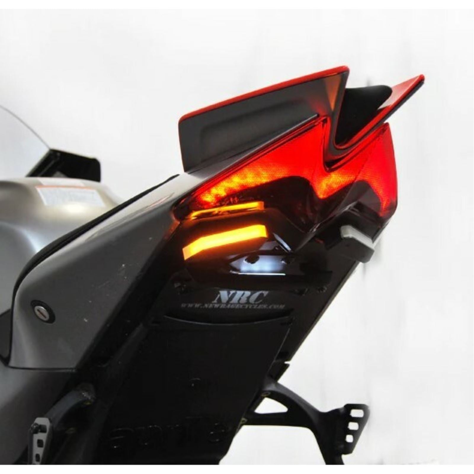 New Rage Cycle Fender Eliminator Kit - Black for 21+ Aprilia Tuono [MPN: TUONO-FE-21]_1300901