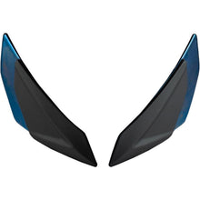 Fly Racing Sentinel Front Side Vents - Blue Chrome - Pair 73-89825_1488387