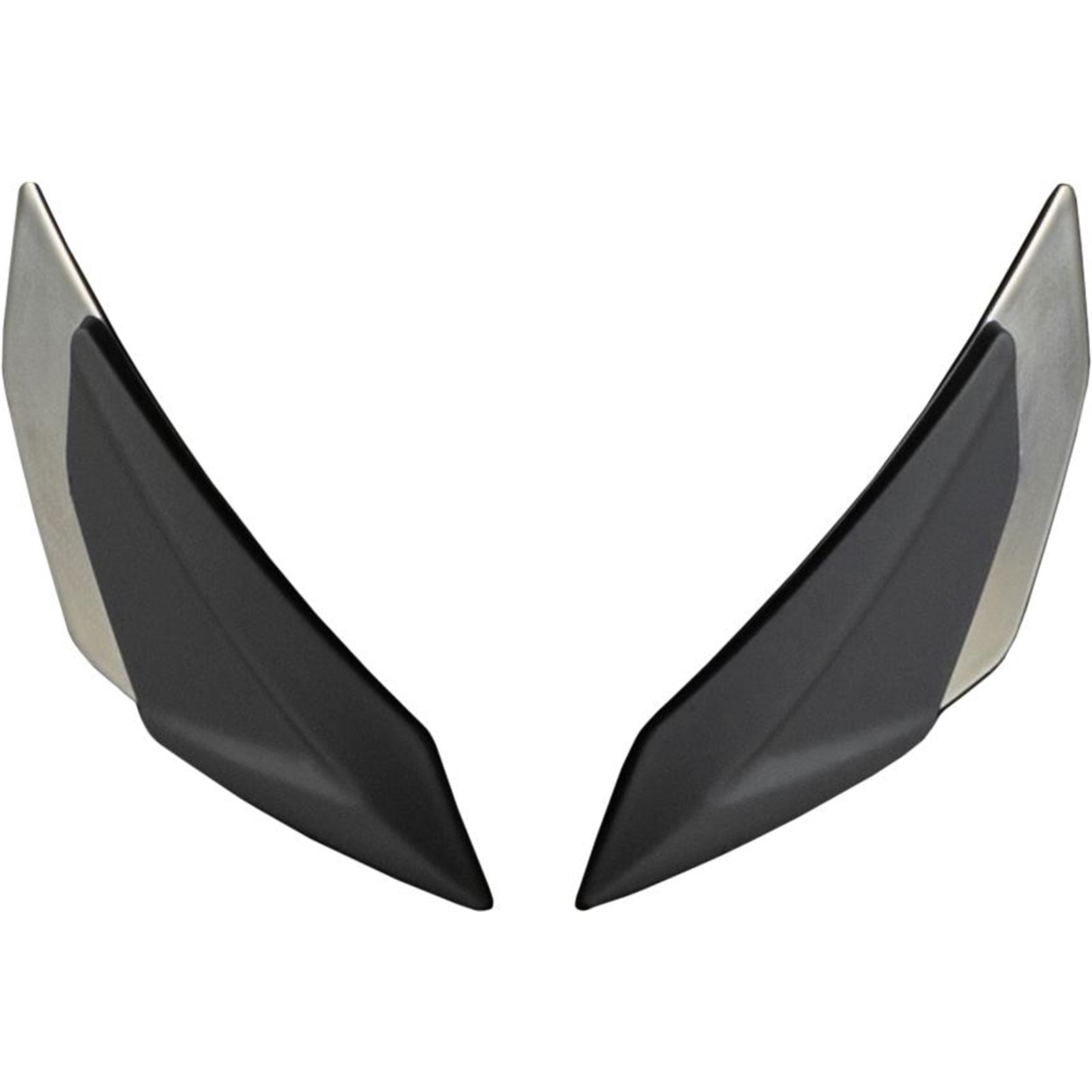 Fly Racing Sentinel Front Side Vents - Charcoal Chrome - Pair 73-89827_1488385