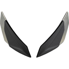 Fly Racing Sentinel Front Side Vents - Charcoal Chrome - Pair 73-89827_1488385