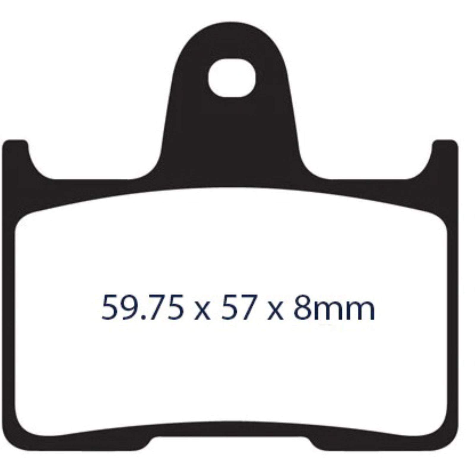 Lyndall Brakes Z+ Brake Pad Rear for '14-Up Sportster [MPN: 7235-Z]_1150277