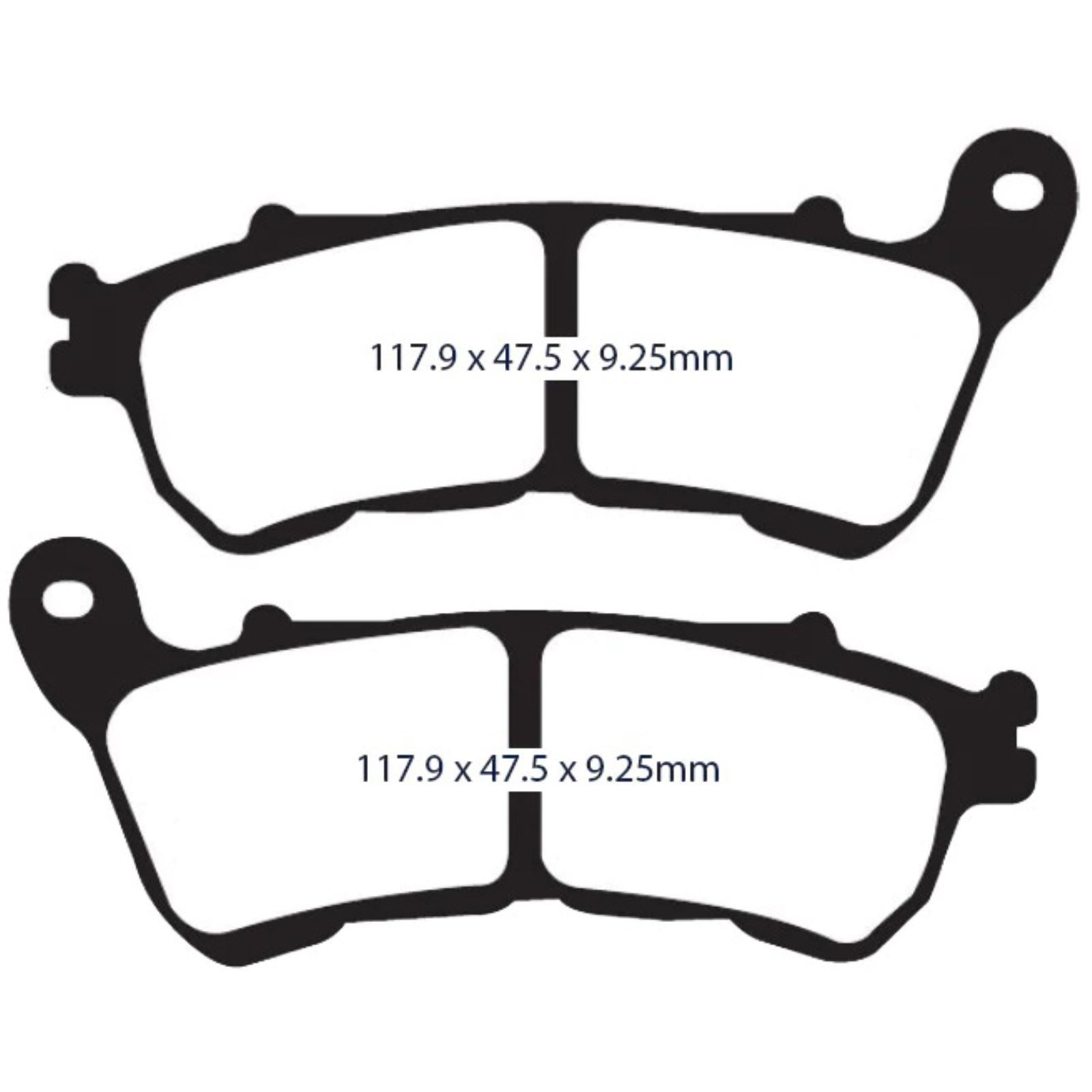 Lyndall Brakes Z+ Brake Pad Front for '14-Up Sportster [MPN: 7236-Z]_1150283