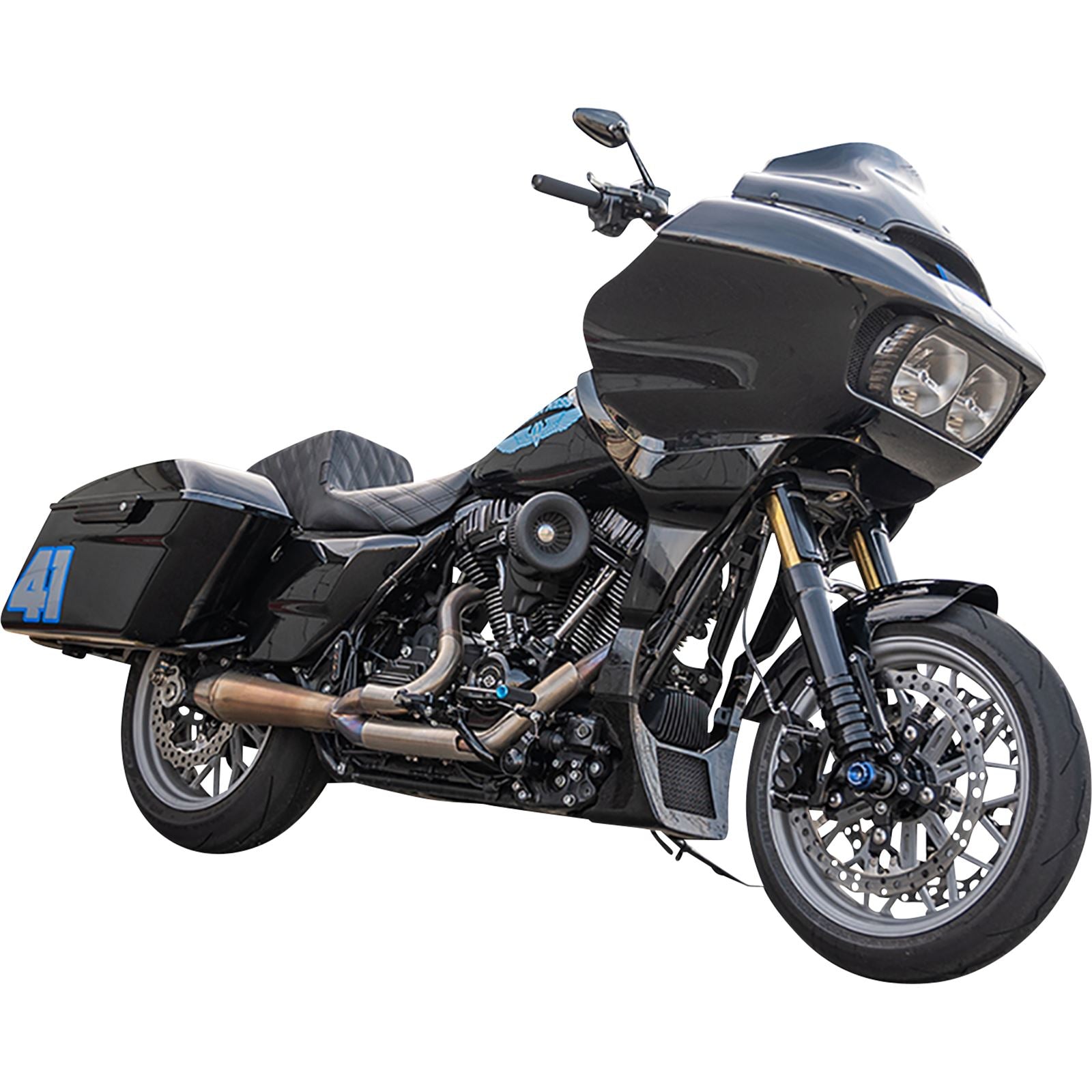 Arlen Ness Fork Tube - 49 mm - 22.875" - Gold 121-000_890630