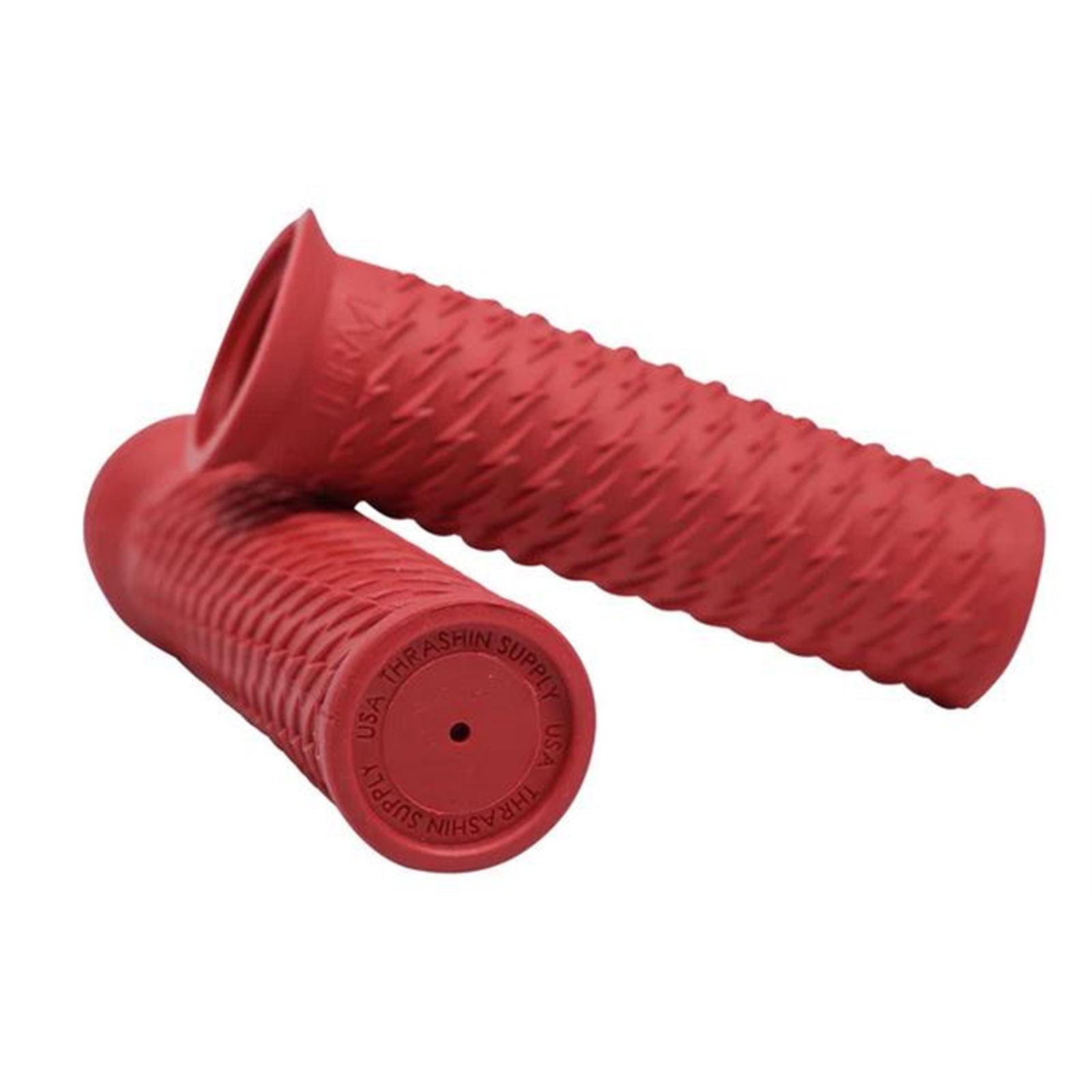 Thrashin Supply Company Grips - Bolt - Red [MPN: TSC-2708-2]_900241