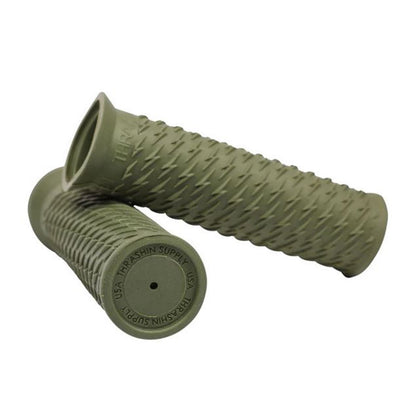 Thrashin Supply Company Grips - Bolt - Green [MPN: TSC-2708-6]_900245