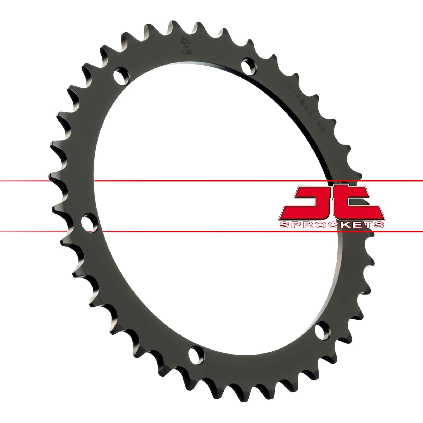 JT Sprockets Rear Sprocket - 38 Tooth - 520 - Black JTR853.38_1075301