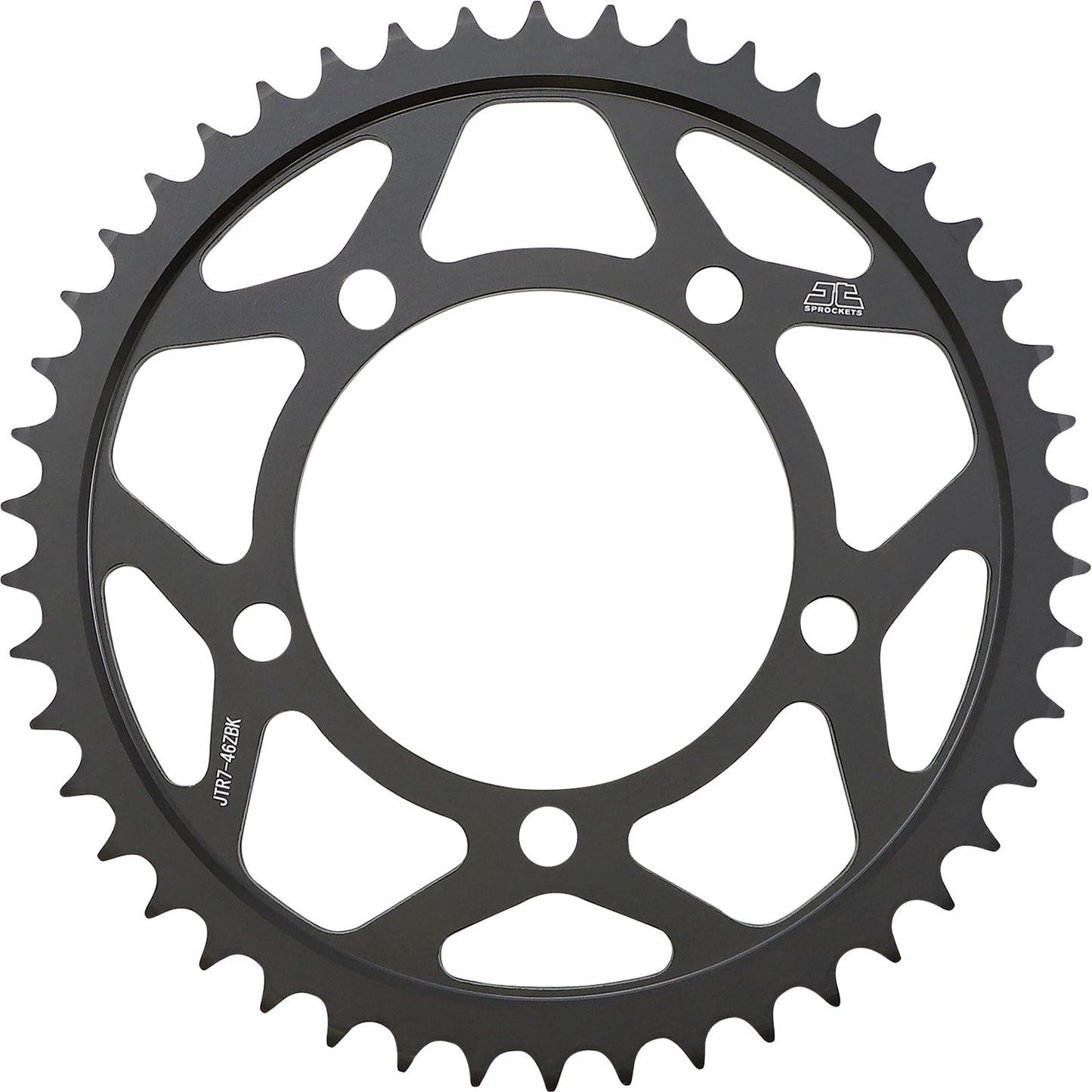 JT Sprockets Rear Sprocket - 46-Tooth - 525 - Black JTR7.46ZBK_1104355