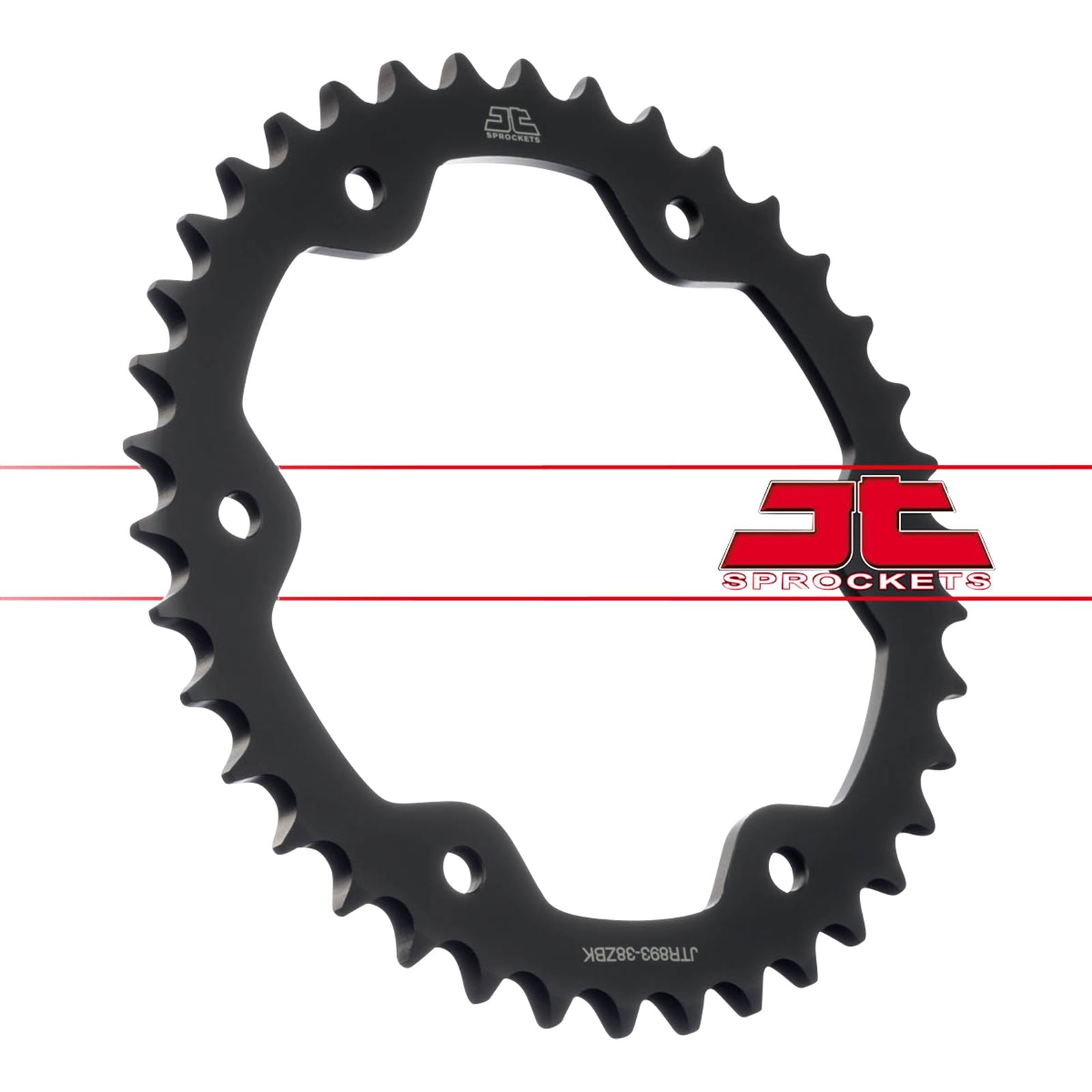 JT Sprockets Rear Sprocket - 38 Tooth - 525 - Super Duke - Black JTR893.38ZBK_1075306