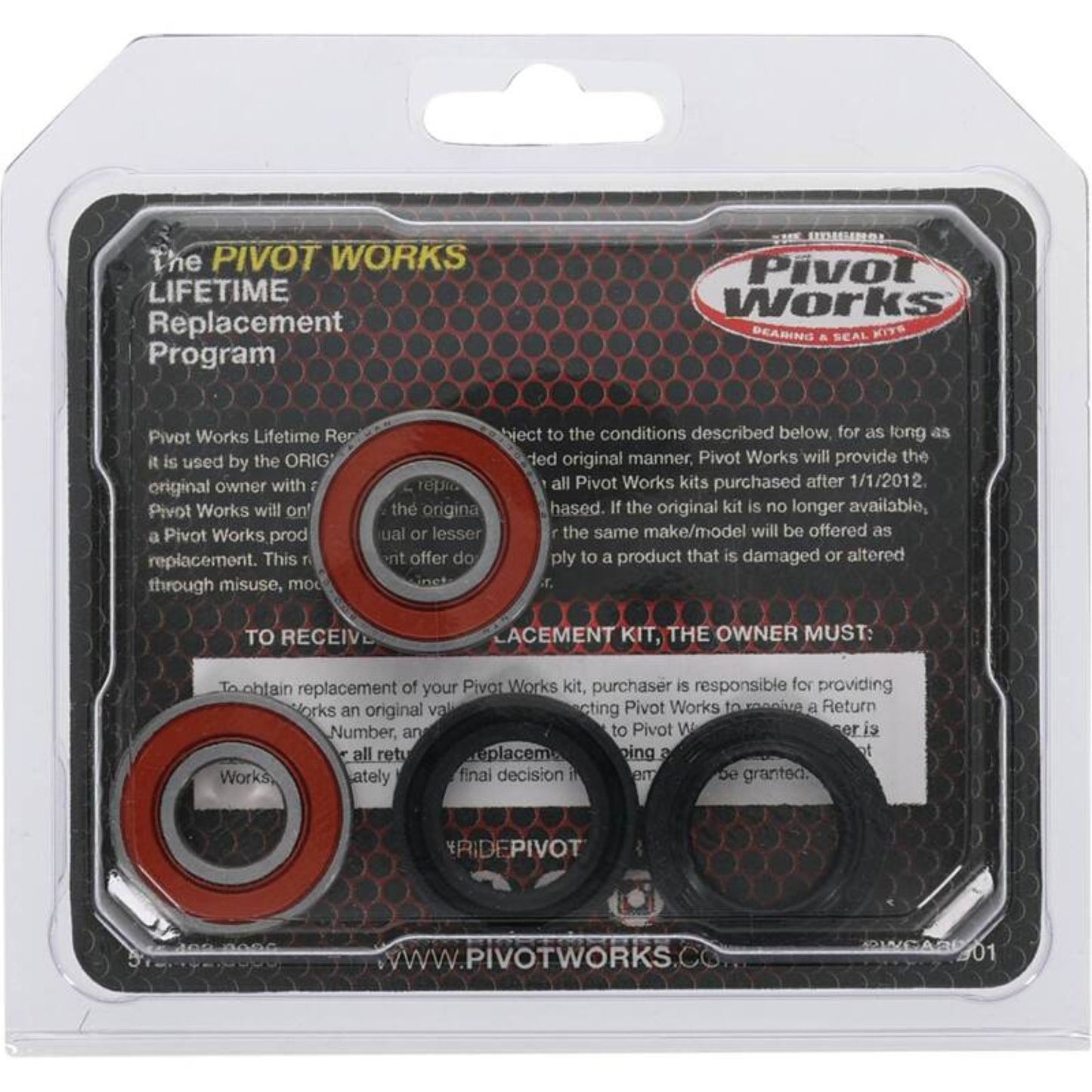 Pivot Works Wheel Bearing Kit Premium for Gas Gas/ Husqvarna/ KTM/Yamaha 25-1578-P_1690764