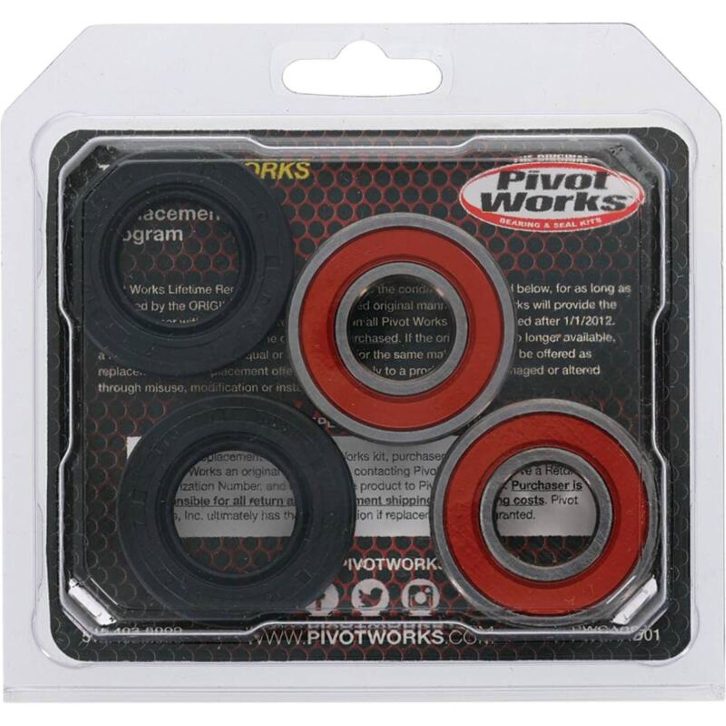Pivot Works Wheel Bearing Kit - Premium 25-1211-P_1690284