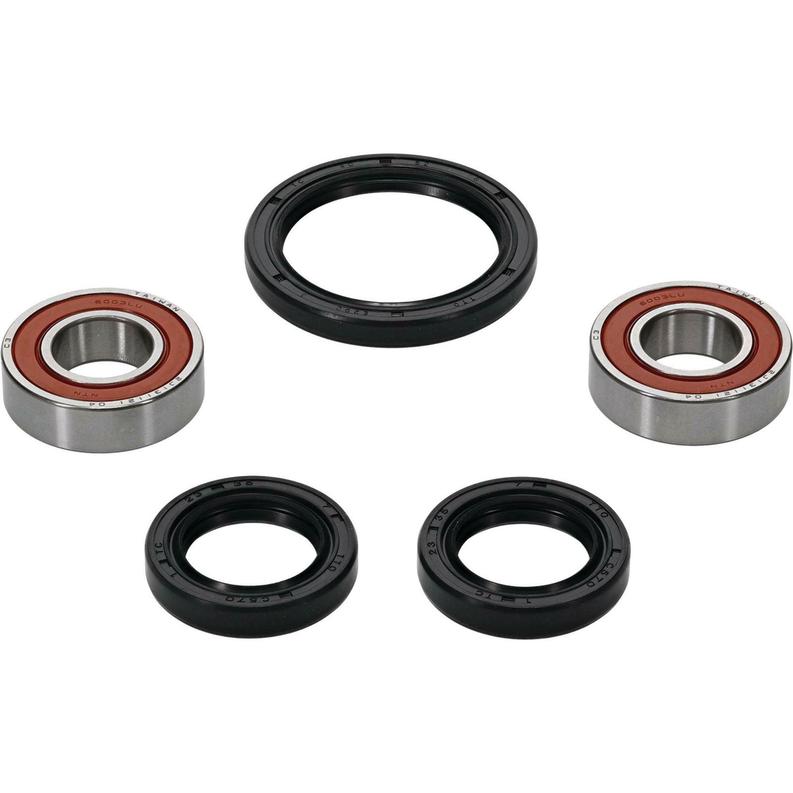 Pivot Works Wheel Bearing Kit Premium for Honda/Yamaha 25-1408-P_1074078
