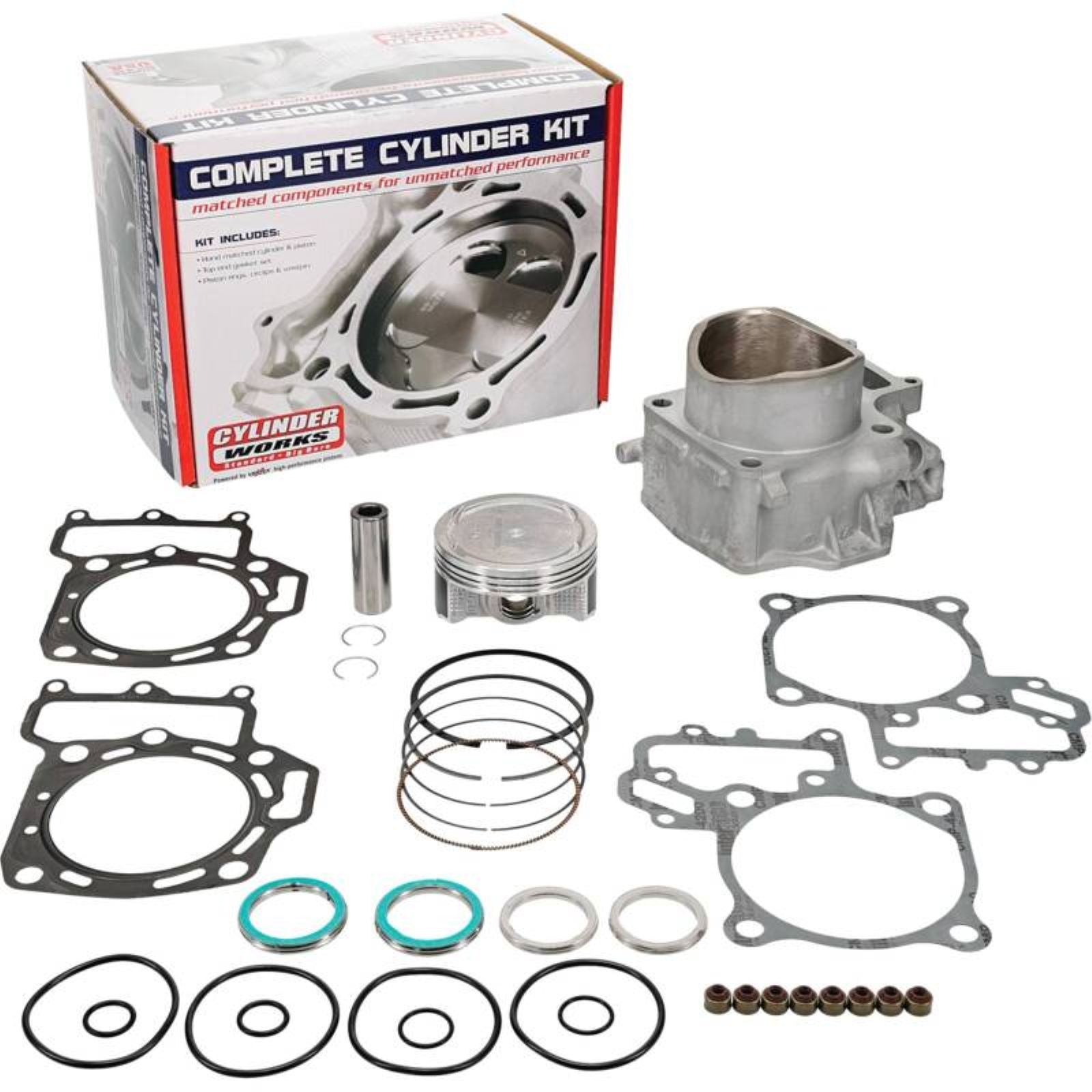 Cylinder Works Cylinder Kit for Compatible with Kawasaki KRF/KRT - Front [MPN: CW30013K01]_2041187